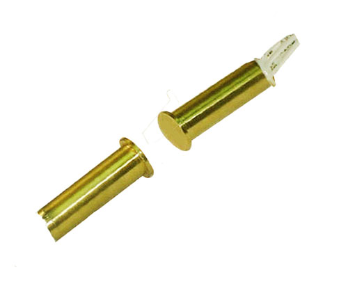 Flush mounted door magnetic contacts reed switch sensor copper case
