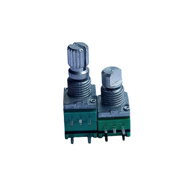 09 single straight foot push switch potentiometer dimming speed and temperature adjustment rotary potentiometer