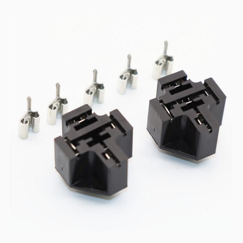 New Listing High Quality Sealing Waterproof Dc14v-24v 40a Standard Relay Socket Automotive 5 Pin