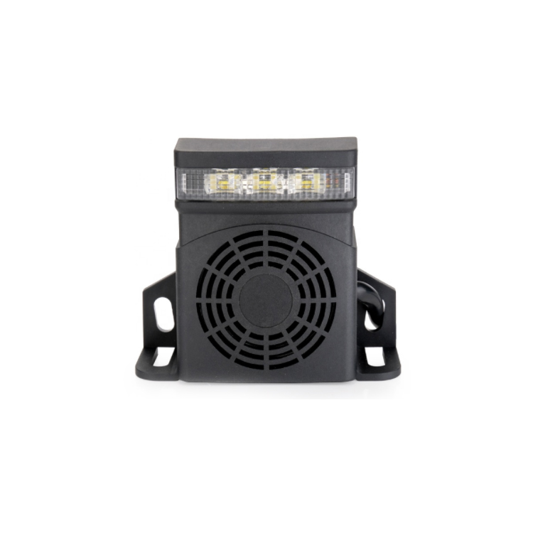 107dB 9V-80V backup alarm with led light for all vehicles