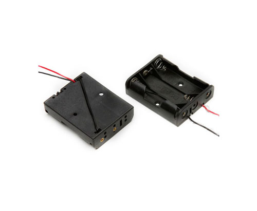 1.5V ABS 3AA battery holder battery case with wire