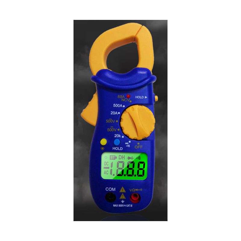 Smart digital clamp meter NCV induction high precision LCD screen DC clamp meter meter manufacturer