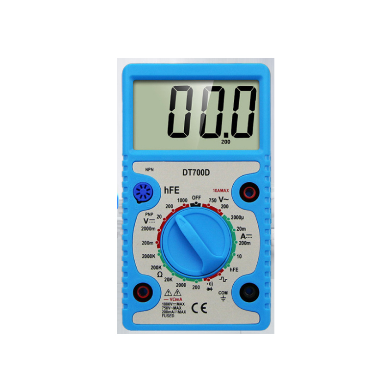 Pocket portable multimeter Square wave temperature mini digital pocket multimeter Source factory