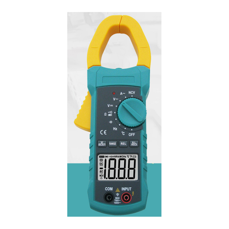 1000A Clamp Multimeter Fully Automatic Range, Multifunction High Precision Capacitance Digital Clamp Meter 6000 Digits