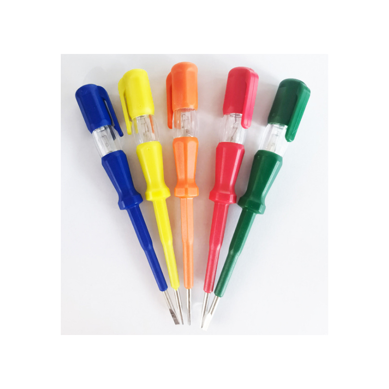 Color electric pen with hook Mini colorful electric test pen 140MM factory wholesale spot