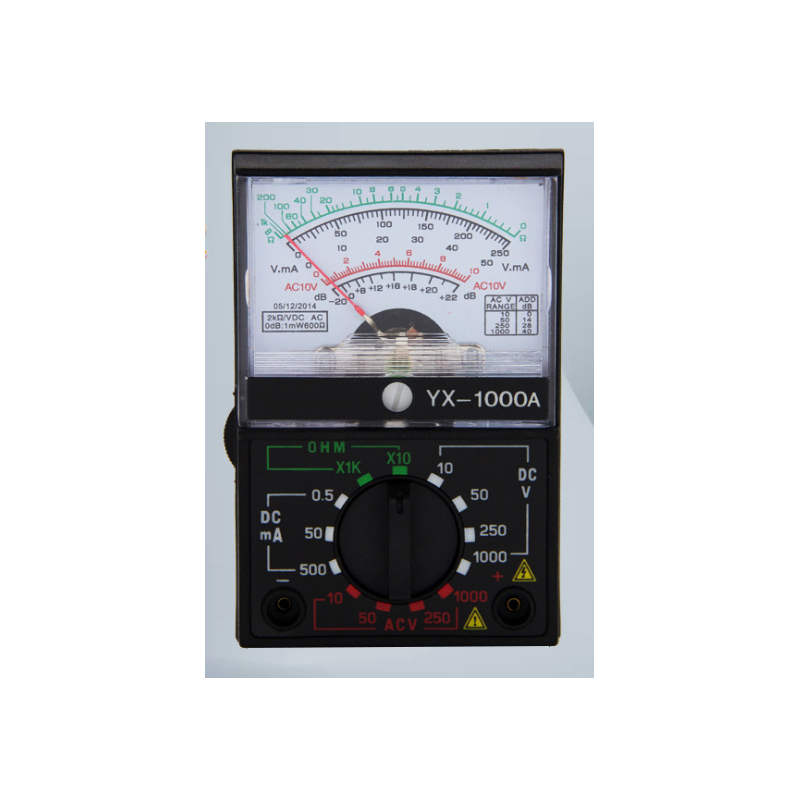 YX1000A Pocket Pointer Multimeter Old-fashioned Mechanical Analog Universal Meter High-precision Instrument and Meter Manufacturer