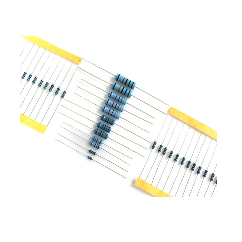 Metal film plug-in resistance 1/2W 0.5W accuracy 1% 120R/200R/300R/430R/750R