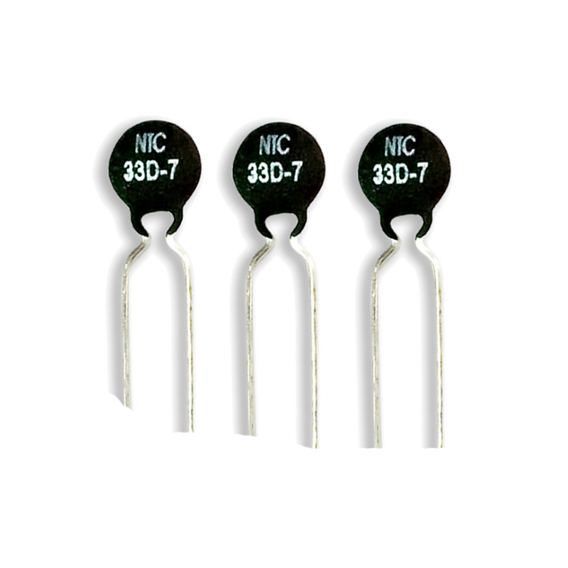 NTC thermistor 33D-7 power type 7mm diameter protection circuit anti-surge current