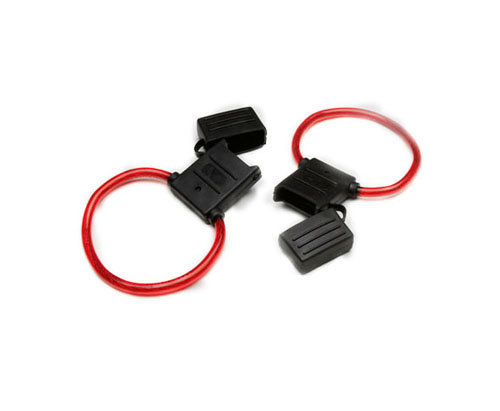 Inline Waterproof 32V Automotive Fuse Holder with Slow Fuses