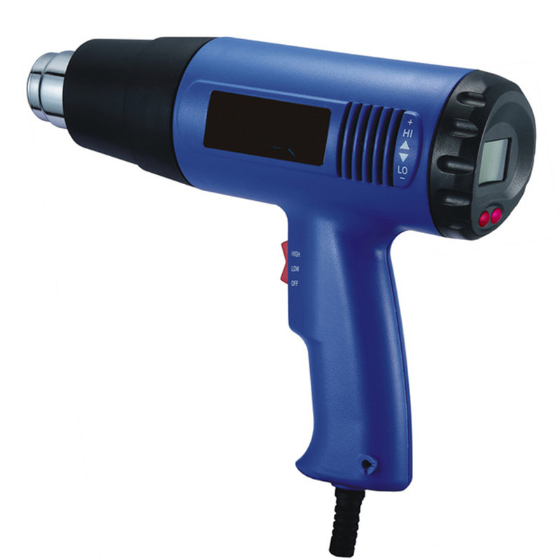 1800W 2000W digital display hot air gun temperature adjustment hot air gun industrial automobile film baking gun