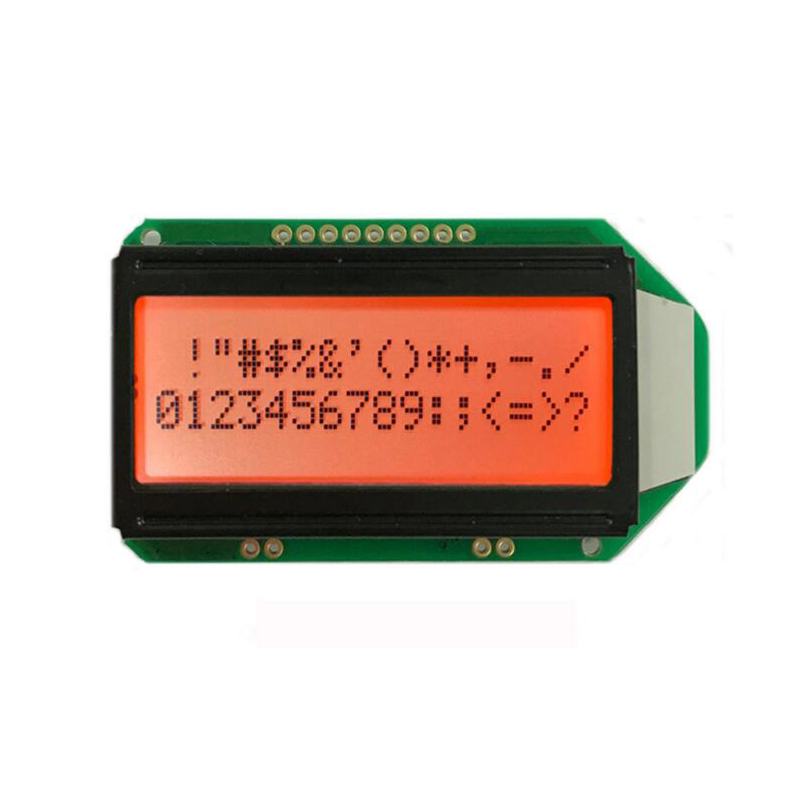 1.7 inch fixed phone display COB orange blue LCD screen customized character dot matrix screen module 1602 LCD screen