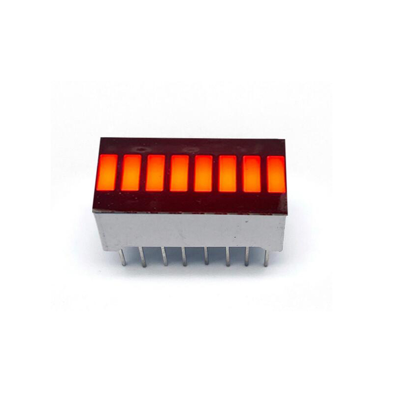 Segment display tube 8-segment display 8-segment display light bar B08SR red light battery power display