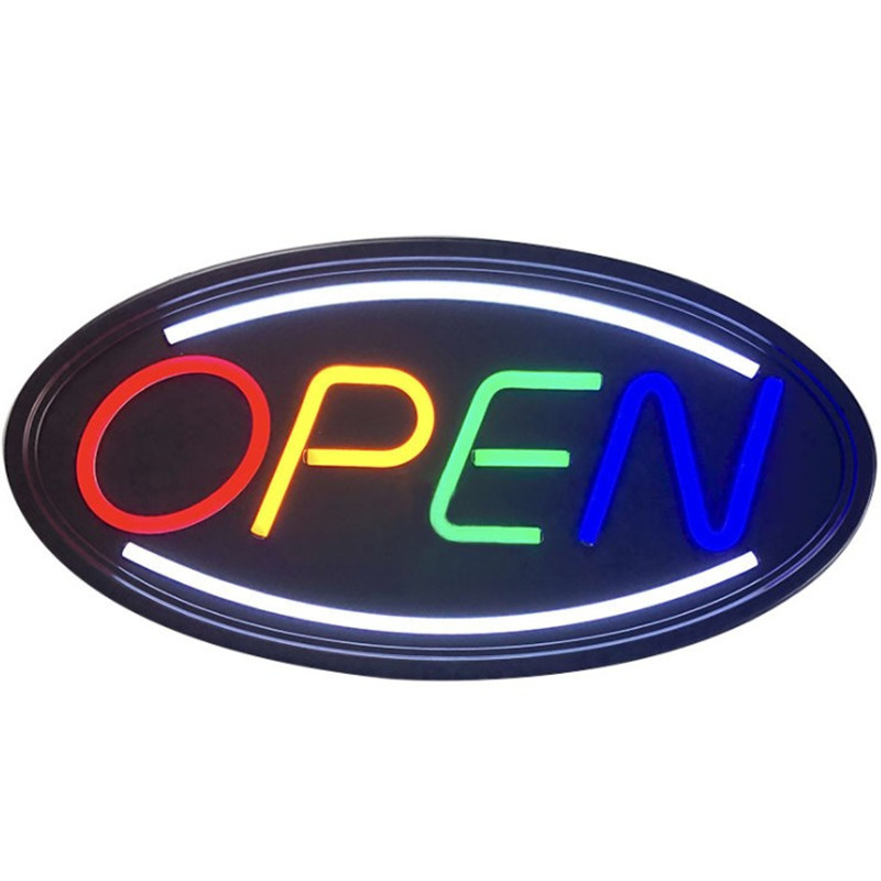 Bar coffee shop general scene LED OPEN neon sign billboard 12V low voltage luminous light decorative advertising