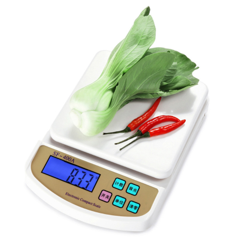 Wholesale Household Kitchen Scale SF-400A Food Bench Scale 0.1g Herbal Baking Electronic Scale 10kg Balance