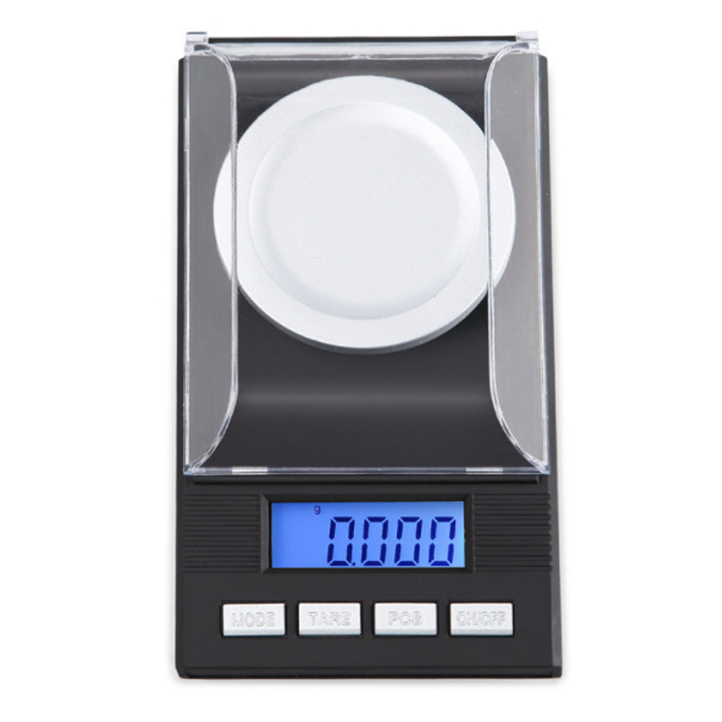Precision pocket jewelry scale electronic scale 0.001g gold carat balance jewelry weighing mini milligrams electronic weighing grams