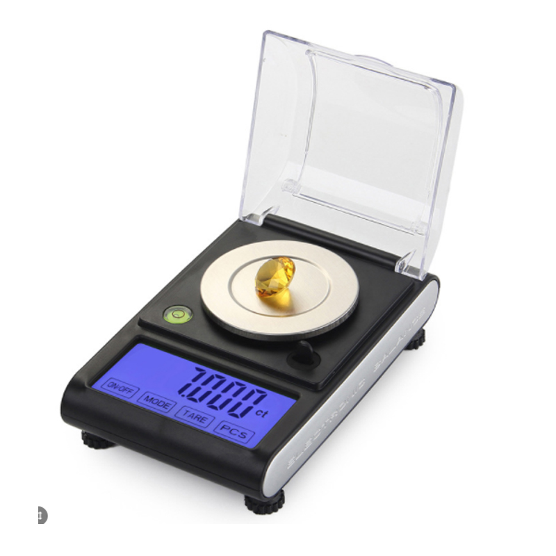 Wholesale precision jewelry scale, carat scale, precision 0.001g touch screen, high precision electronic balance, milligram scale
