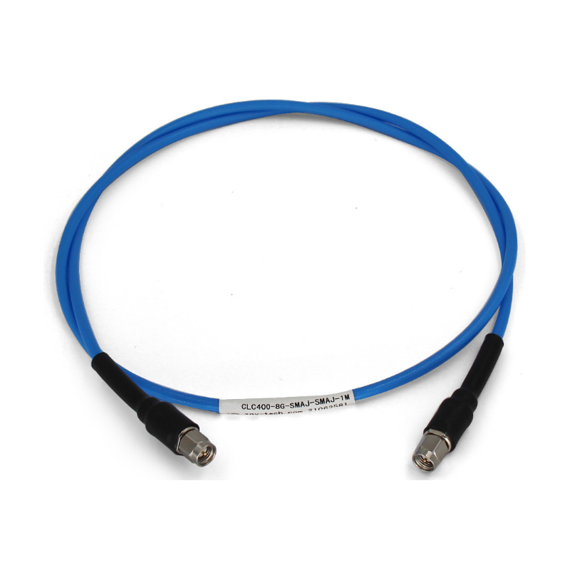 High frequency coaxial stable amplitude and phase stable cable assembly SMA low insertion loss flexible 18G RF test cable