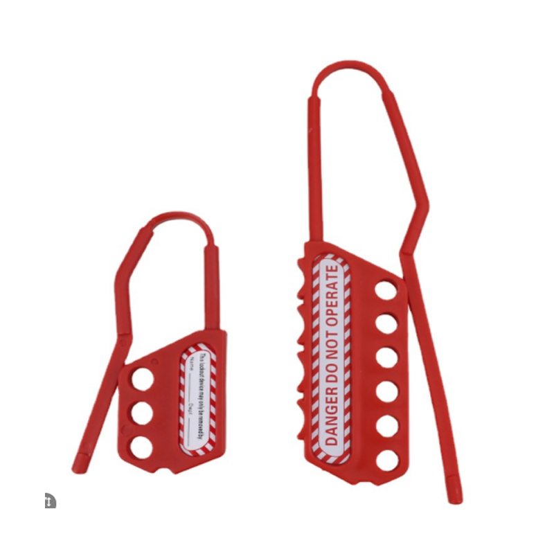 Insulation safety hasp lock power equipment shutdown energy isolation nylon 3/6 hole multi-person lock management