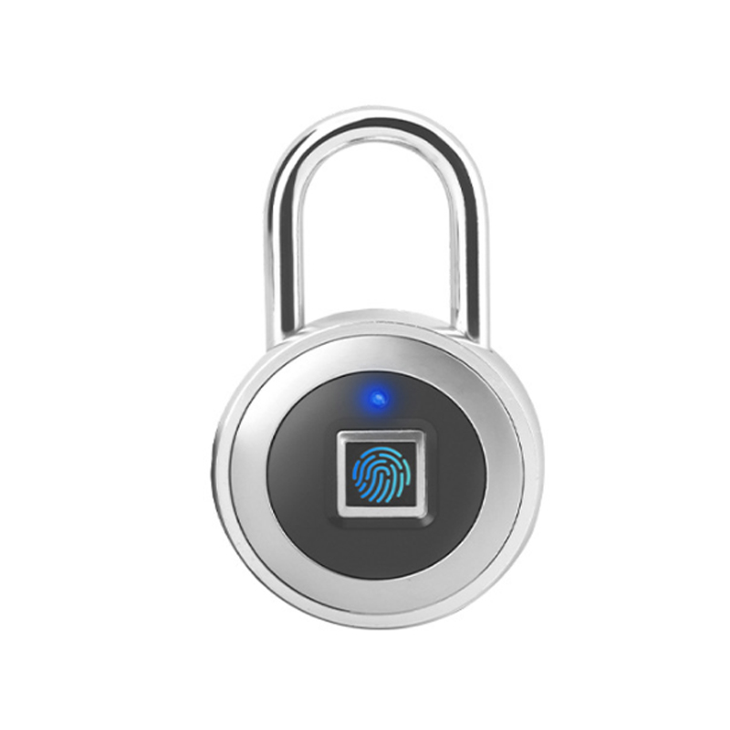 Fingerprint padlock gym smart padlock dormitory locker locker lock warehouse courtyard door anti-theft fingerprint small lock