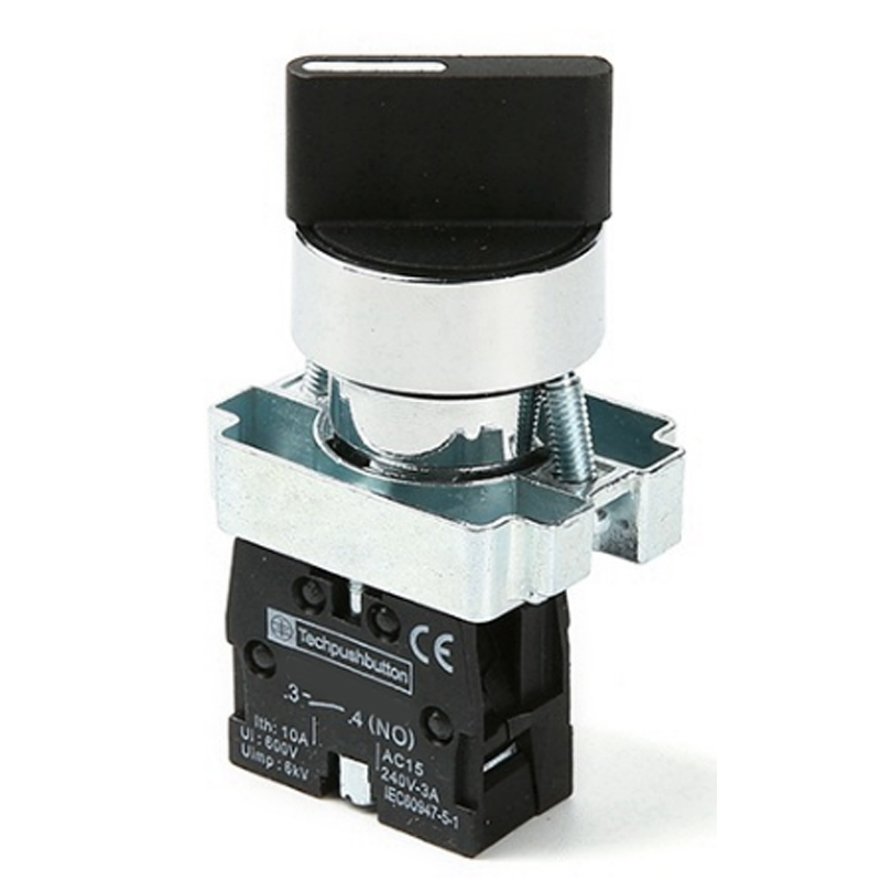Maintained Board Back Type Rotation-Releasing Rotary Emergency Stop Explosion-Proof Button Switch 19/22mm