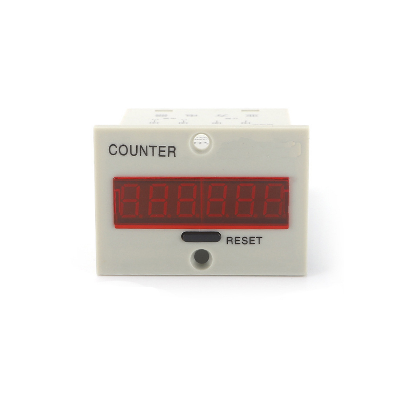 Digital display accumulation counter 6-bit punch inching meter mechanical AC wholesale