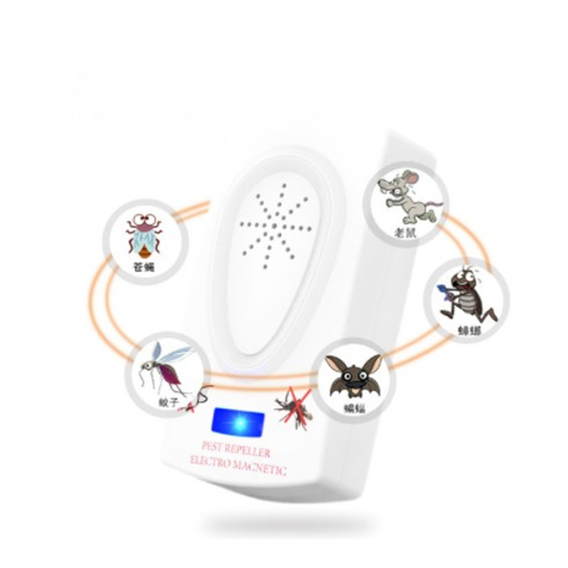 Factory Direct Sales Rechargeable Mini Mosquito Killer Electronic Ultrasonic Pest Repeller Indoor