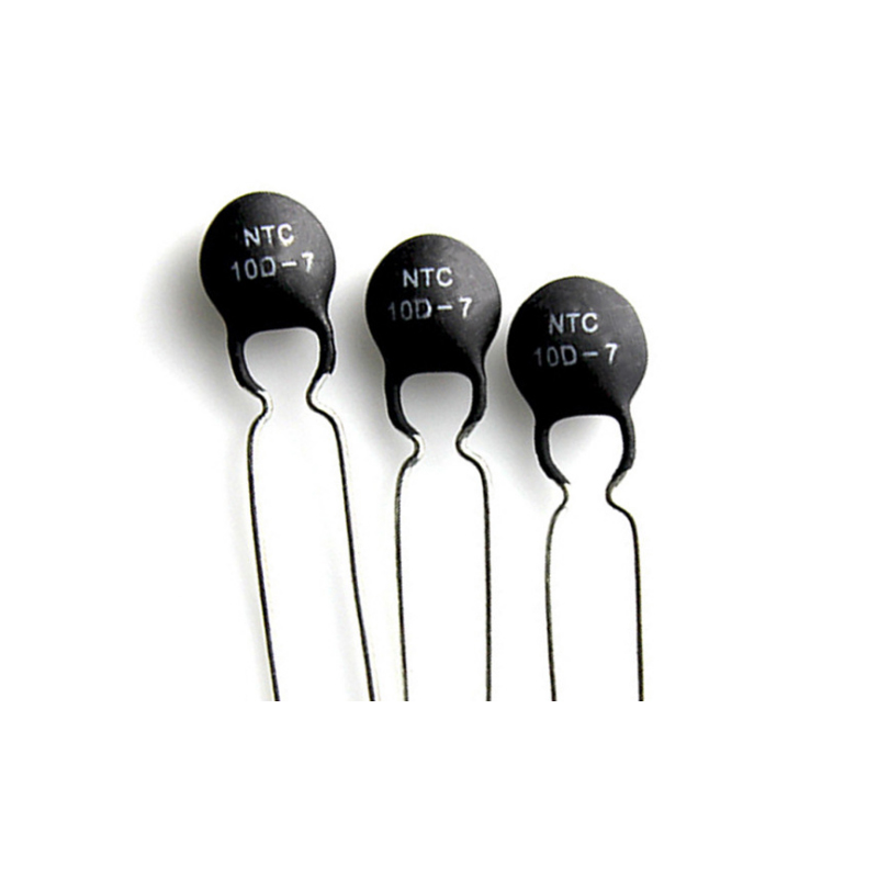 Plug-in thermistor 10D-7 Negative temperature coefficient diameter 7mm PTC thermistor