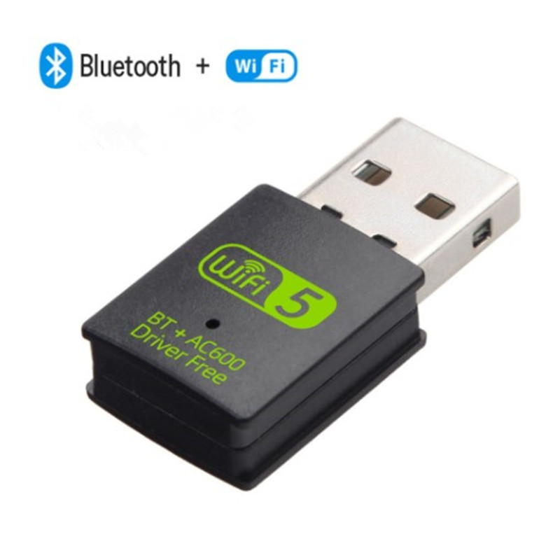 600m dual band wireless network card driver free 5.8G wireless network card WiFi Bluetooth receiver transmitter in one