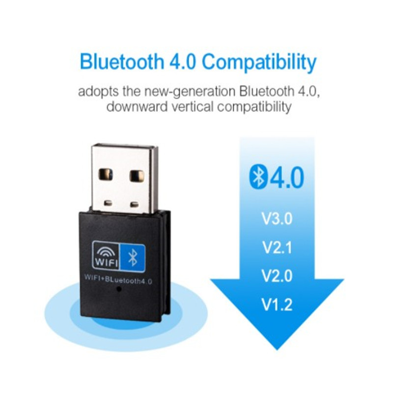 Wireless network card WiFi / Bluetooth two in one 150m WiFi receiver 4.0 Bluetooth transmitter rtl8723