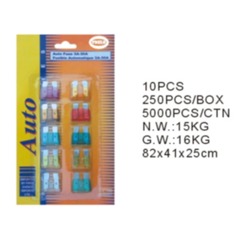 10pcs littlefuse fuse set blister card