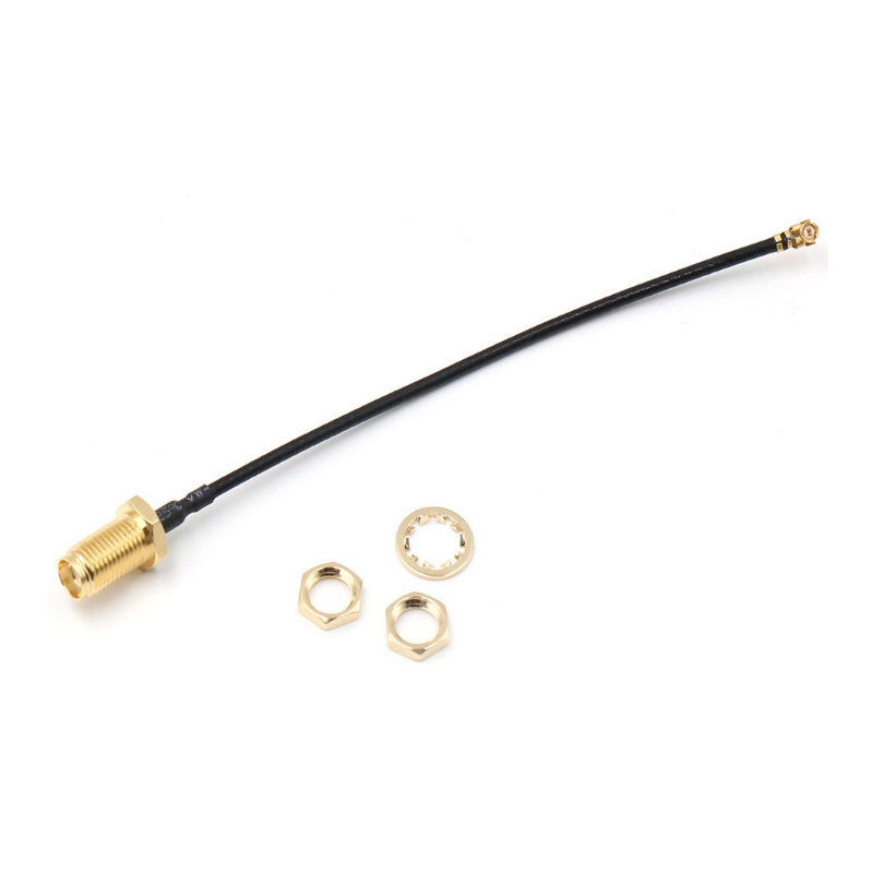 RG1.13 communication coaxial jumper IPEX4 generation to SMA female feeder WIFI module cable