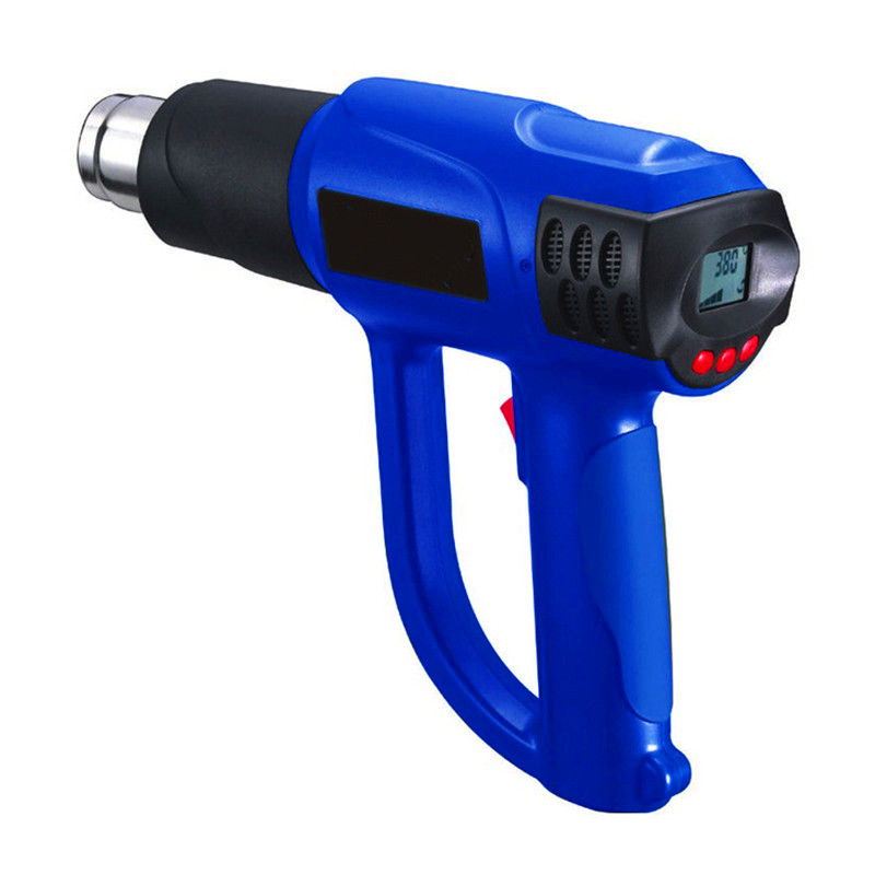 Source factory wholesale high-end smart 2000W hot air gun, car film baking gun, industrial hot air blower