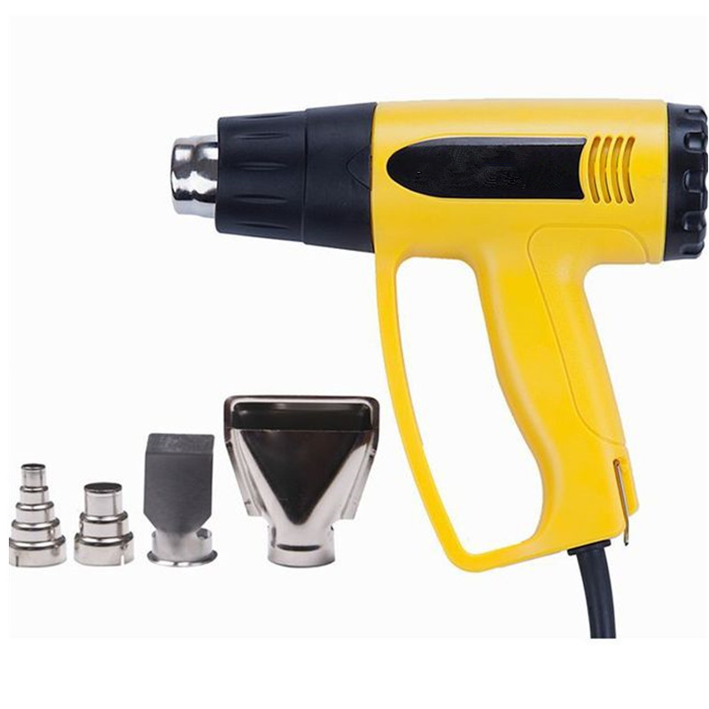 Wholesale 1800W thermostat hot air gun industrial heat gun auto tool film baking gun hot air blower