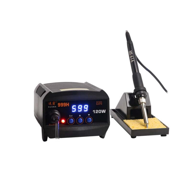 60W desktop temperature adjustable plug-in ceramic core electric soldering iron constant temperature soldering station