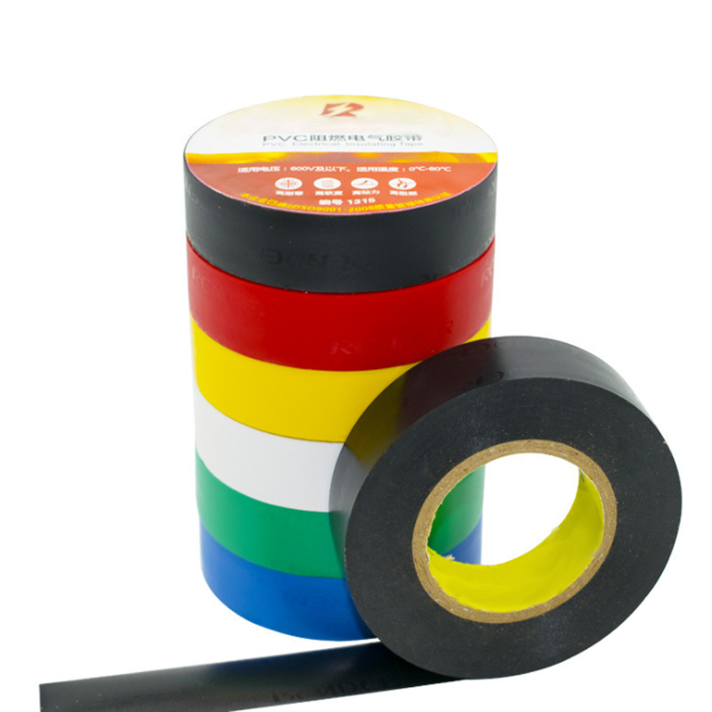 Flame-retardant electrical tape, environmentally friendly insulation electrical tape, waterproof and fireproof electrical tape, color weather-resistant electrical tape