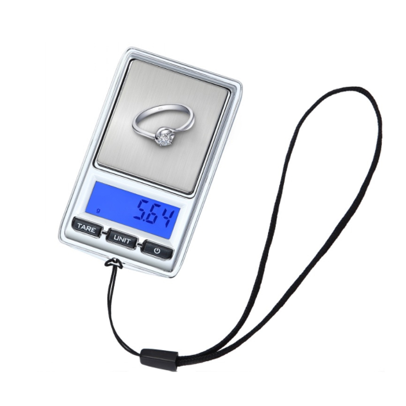Household mini jewelry scale scale scale precision weighing portable weighing jewelry scale electronic scale 0.01g  