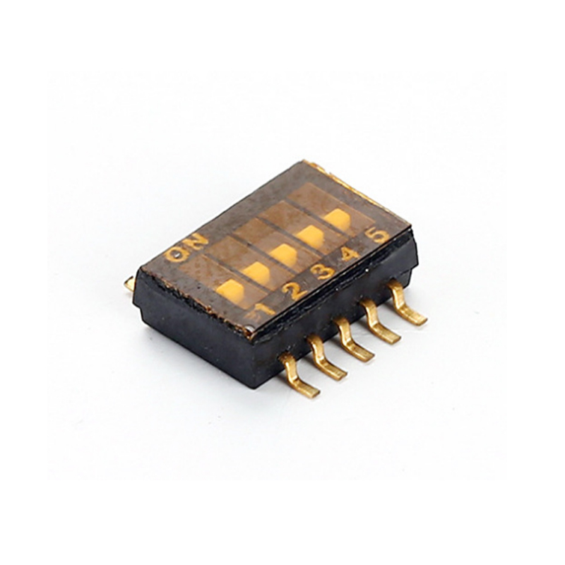 SMD SMT DIP Switch 1P 2P 3P 4P 5P 6P 8P Position 1.27mm Pitch DIP Black Toggle Switch Snap Switch