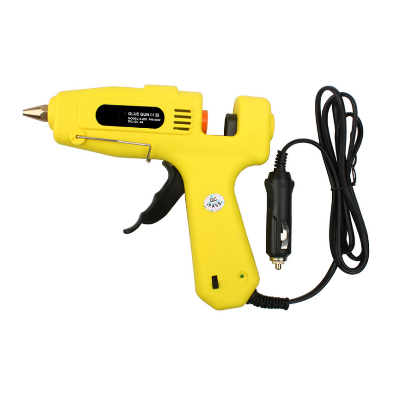 Supply 60W outdoor hot melt glue gun vehicle mounted hot glue gun 11mm DC glue gun