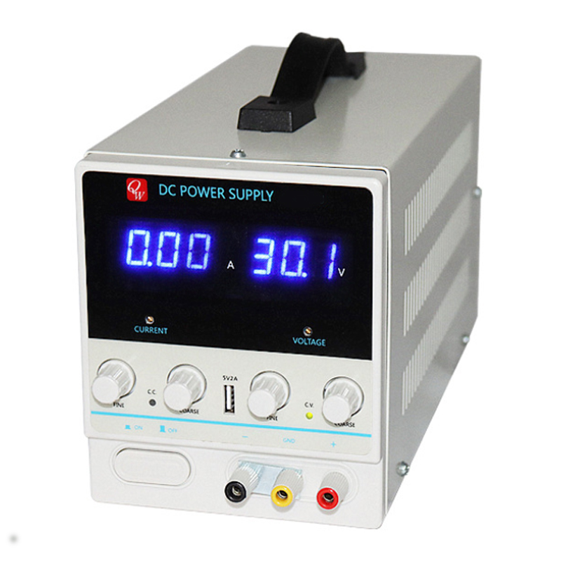 100V, 60V, 30V four digit display DC regulated power supply with 5V USB interface