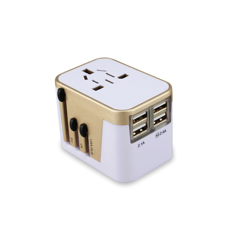 USB travel universal converter plug multifunctional power adapter global universal conversion plug