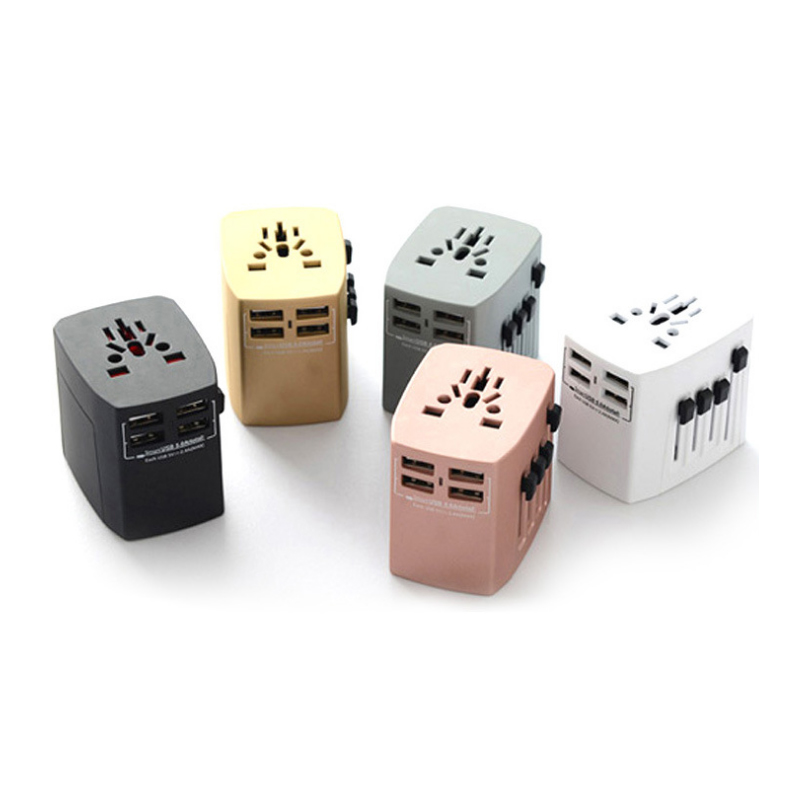 Electronic gift universal conversion plug global universal conversion socket USB multifunctional socket for overseas travel