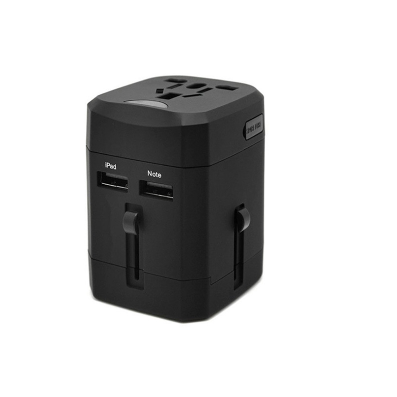 Multinational universal conversion plug global universal conversion socket travel dual USB charger power conversion head