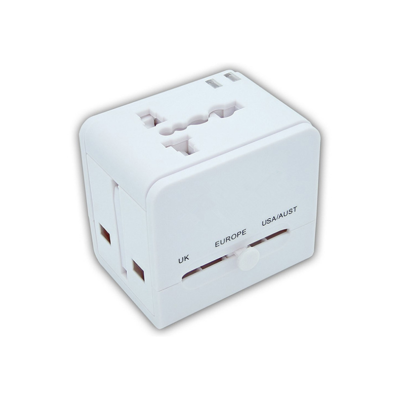 universal electronic gift items usb travel adaptor worldwide use travel datper marketing ideas merchandise and apparel