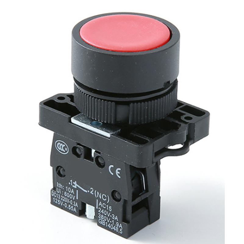 LA42 series emergency stop rotary return momentary mushroom push button switch