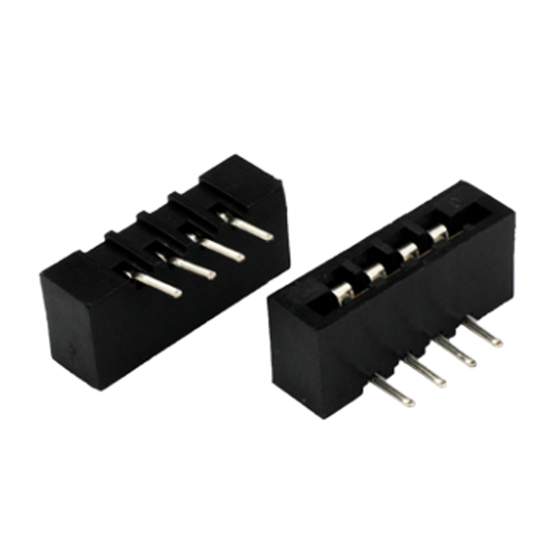 2.54 ffc/fpc connector gold plated pin 1.0 mm height 0.5mm pitch flip lock fpc bottom contact pcb fpc connector