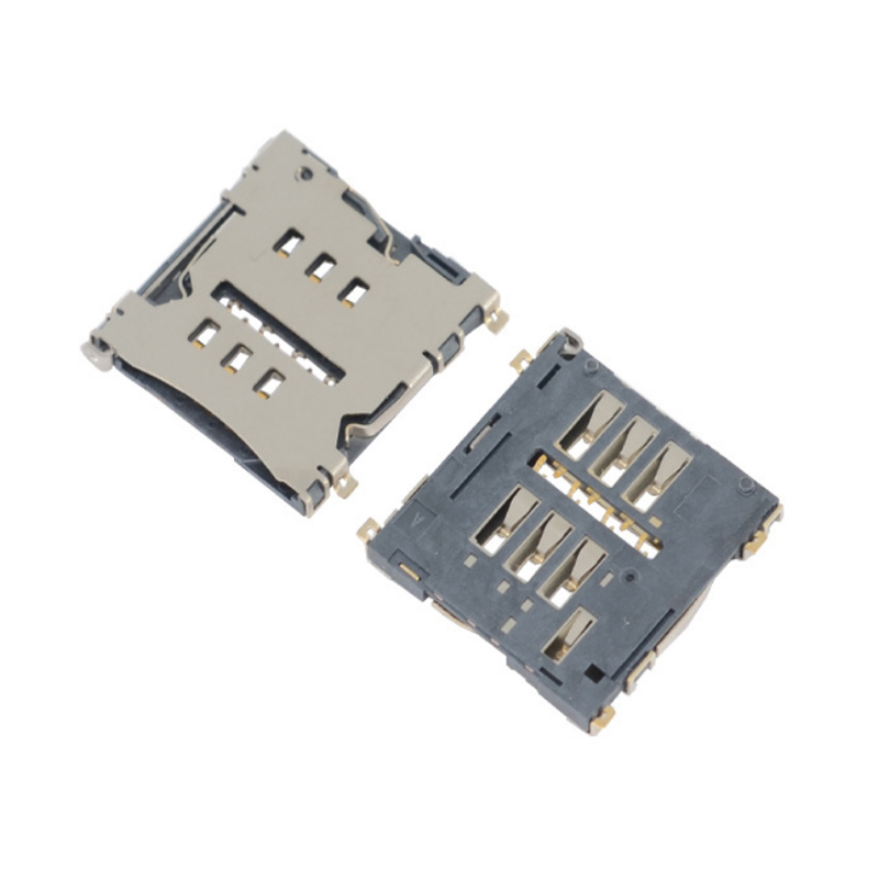 SD card holder MICRO SD card holder SD memory card holder heightened SD card holder self-elastic SD card holder internal welding