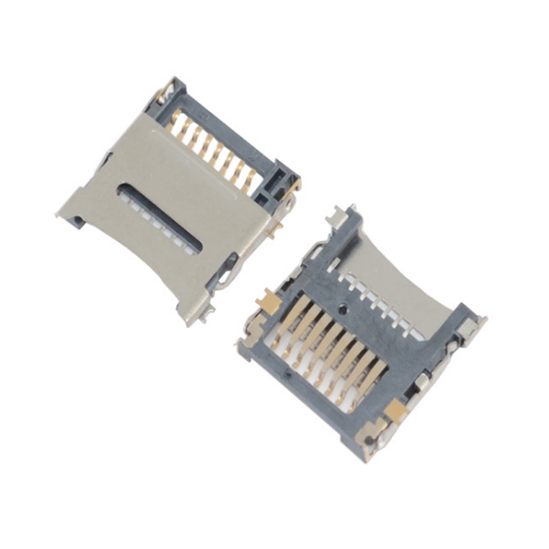 tf9P card socket TF self-elastic card socket tf9P self-elastic card socket memory card socket manufacturer tf card socket manufacturer tf9P