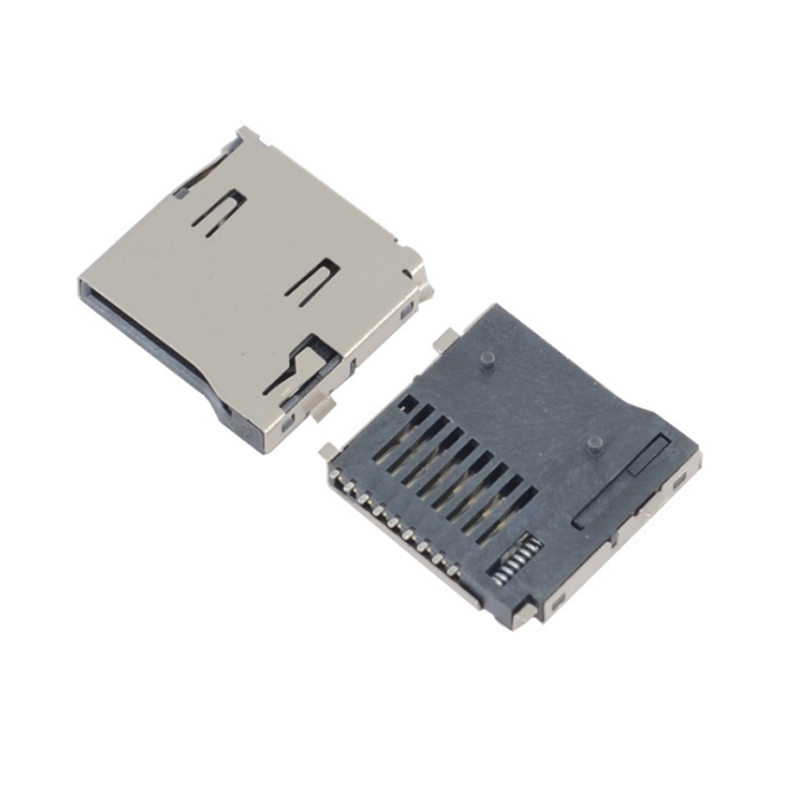 TF card socket MICRO SD card socket self-imposed external welding tf9P card socket self-imposed TF card socket