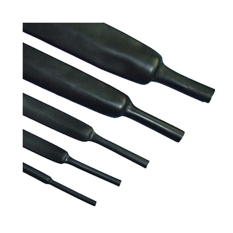 Flame retardant heat shrinkable tube 0.8mm diameter black environmental protection heat shrinkable sleeve