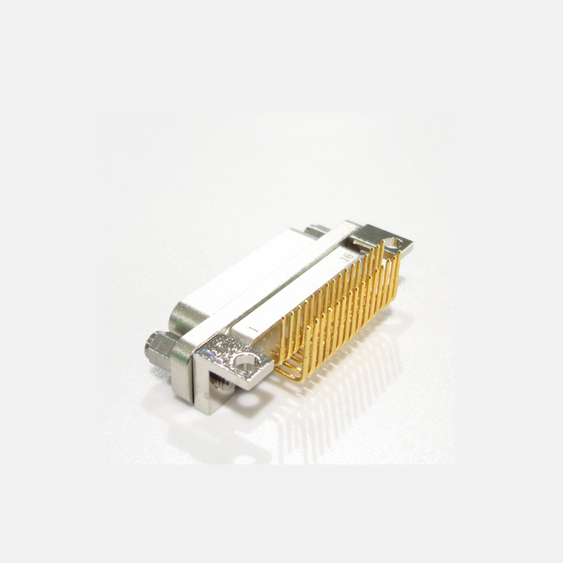 J30J Series 25 Pin Micro-D Right Angle 90 Degree Miniaturized Rectangular Communication Cables Connector